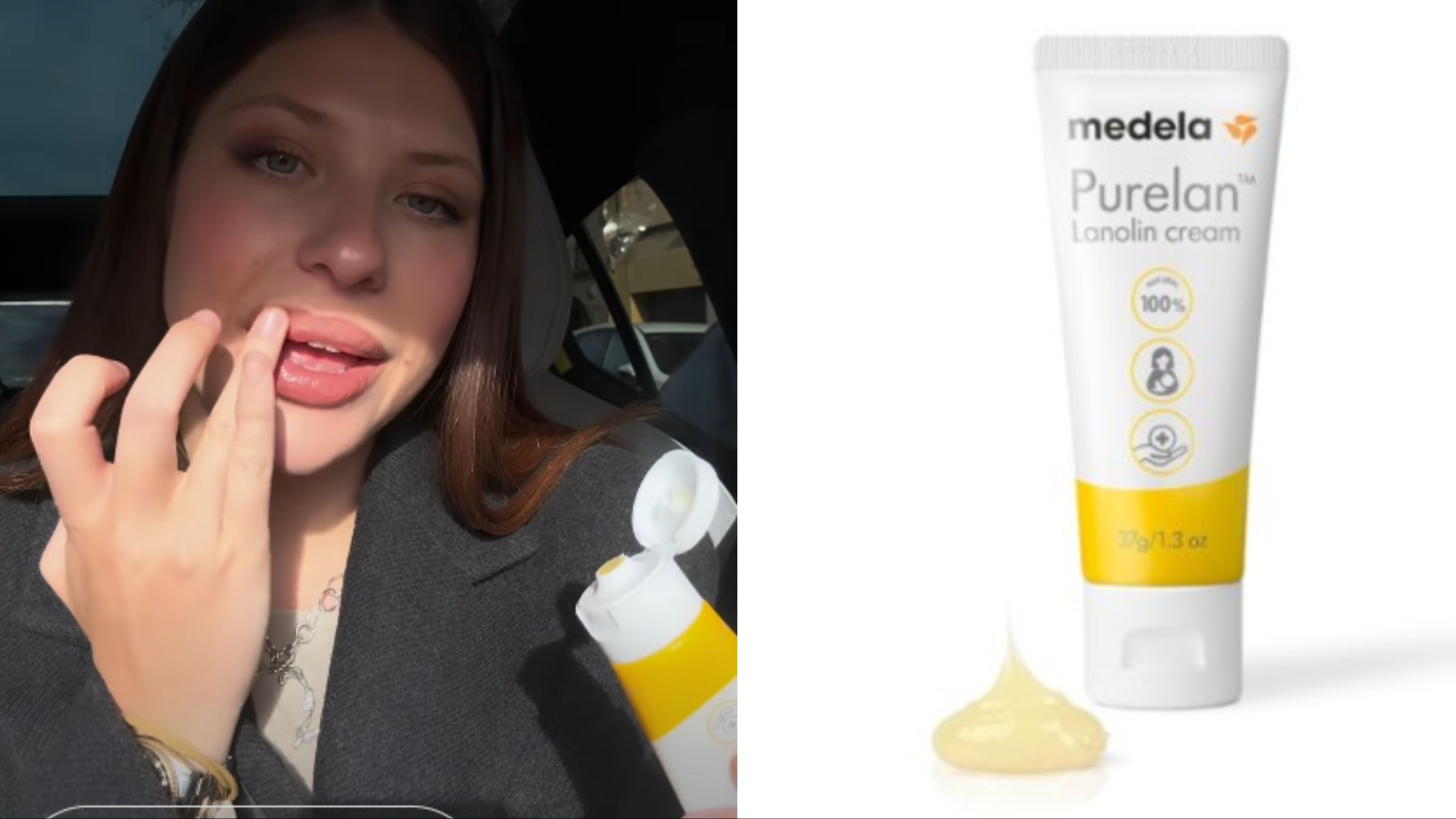 La crema para pezones Purelan