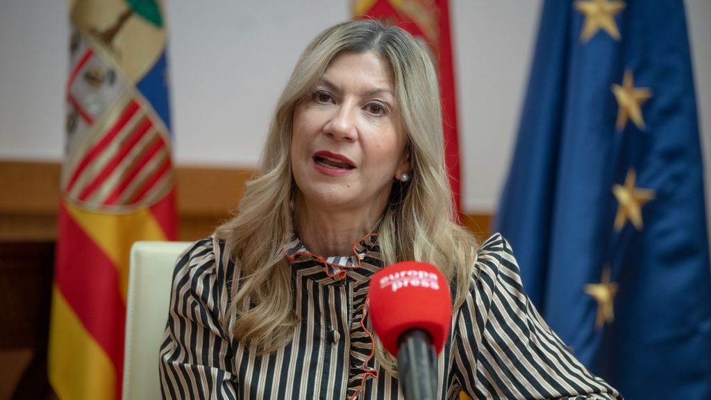 La vicepresidenta de Aragón, María del Mar Vaquero