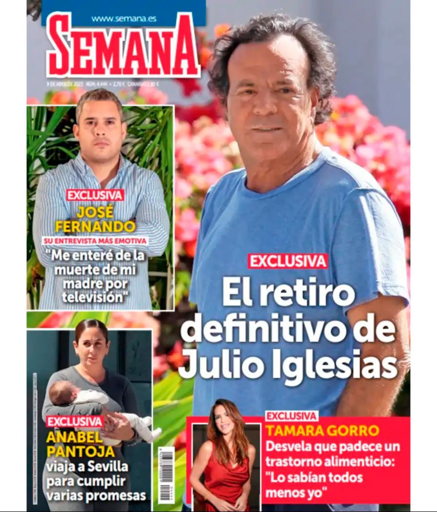 Portada del último número de la revista 'Semana'