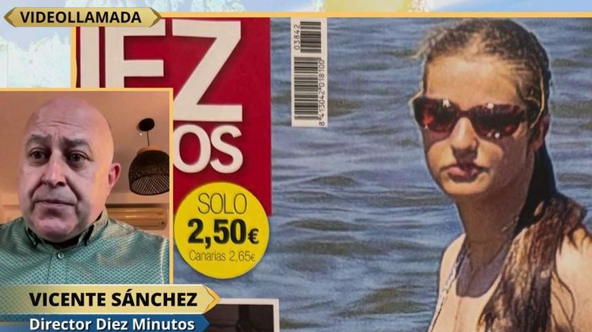 Quién acompañaba a la princesa Leonor en sus fotos en la playa