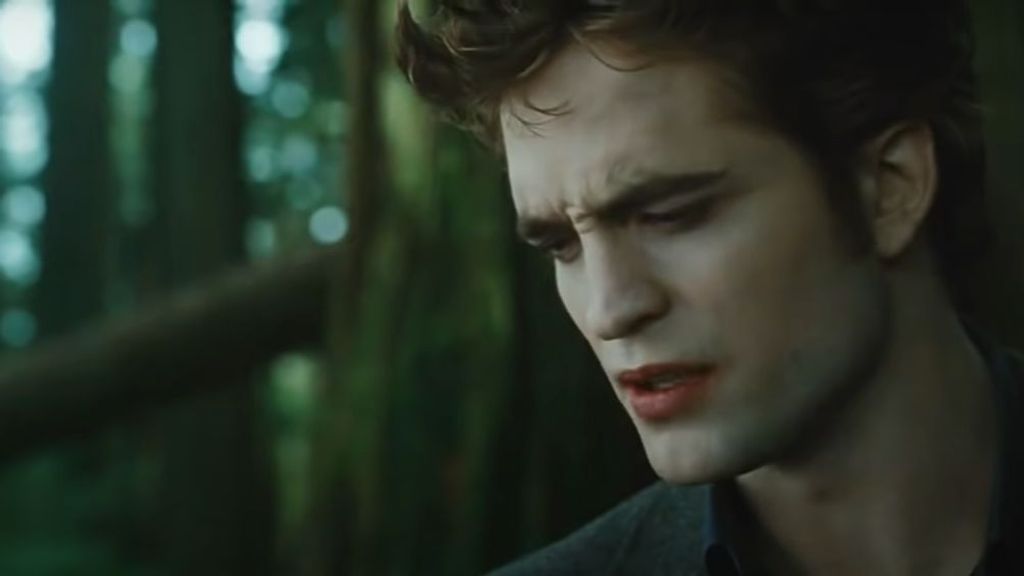 Edward Cullen en una imagen del trailer de ‘Luna Nueva’