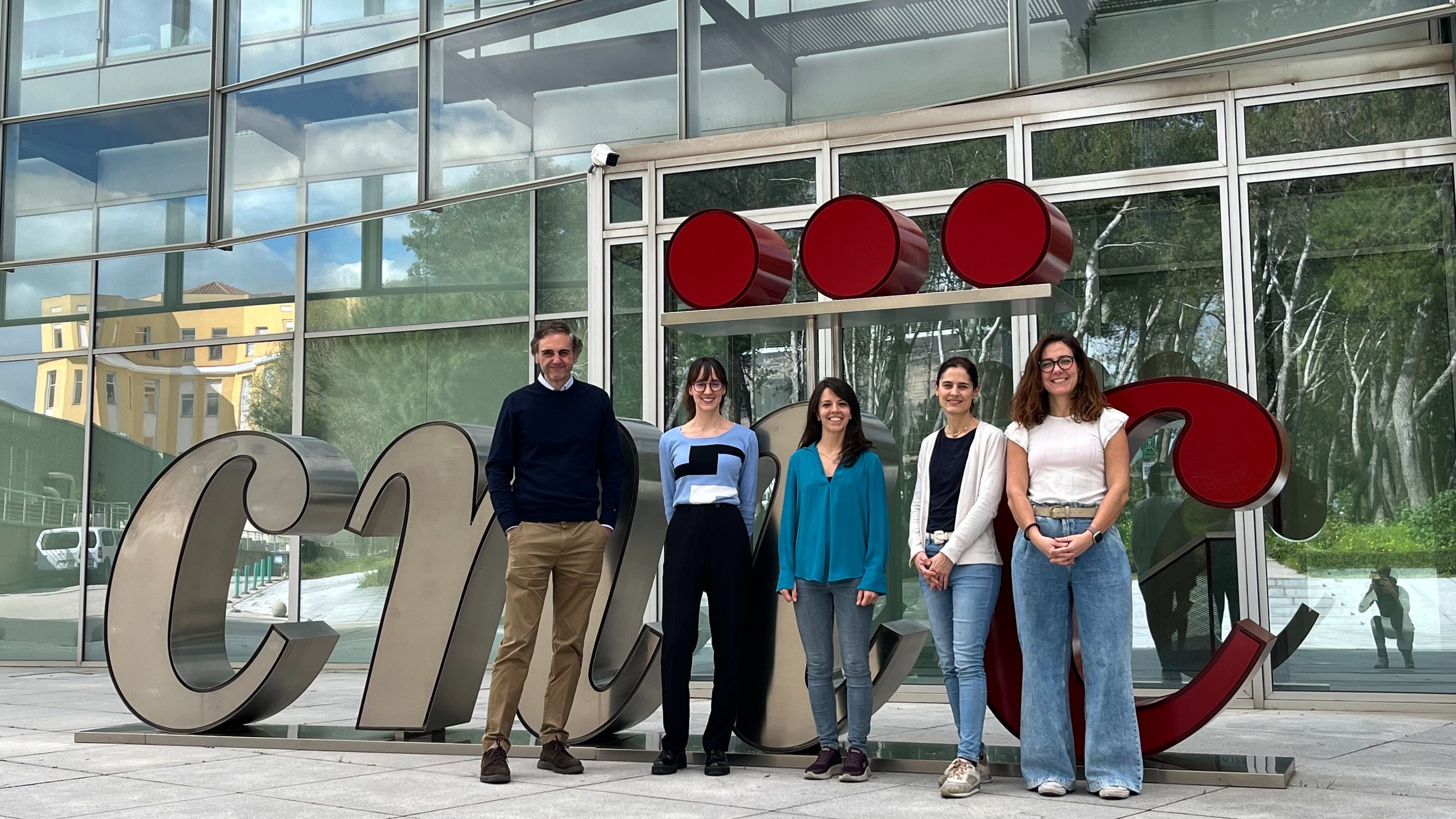 Enrique Lara-Pezzi, Laura Lalaguna, Benedetta Coppe, Nadia Mercader y María  Galardi-Castilla.