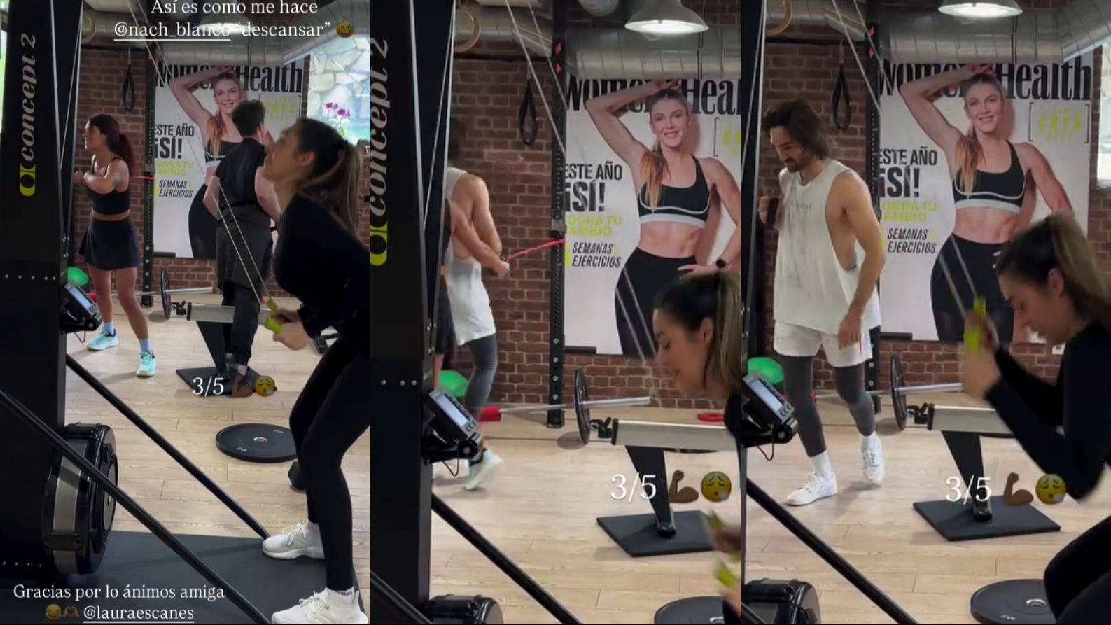 Marta Díaz comparte imágenes de Laura Matamoros y Toni Serra juntos