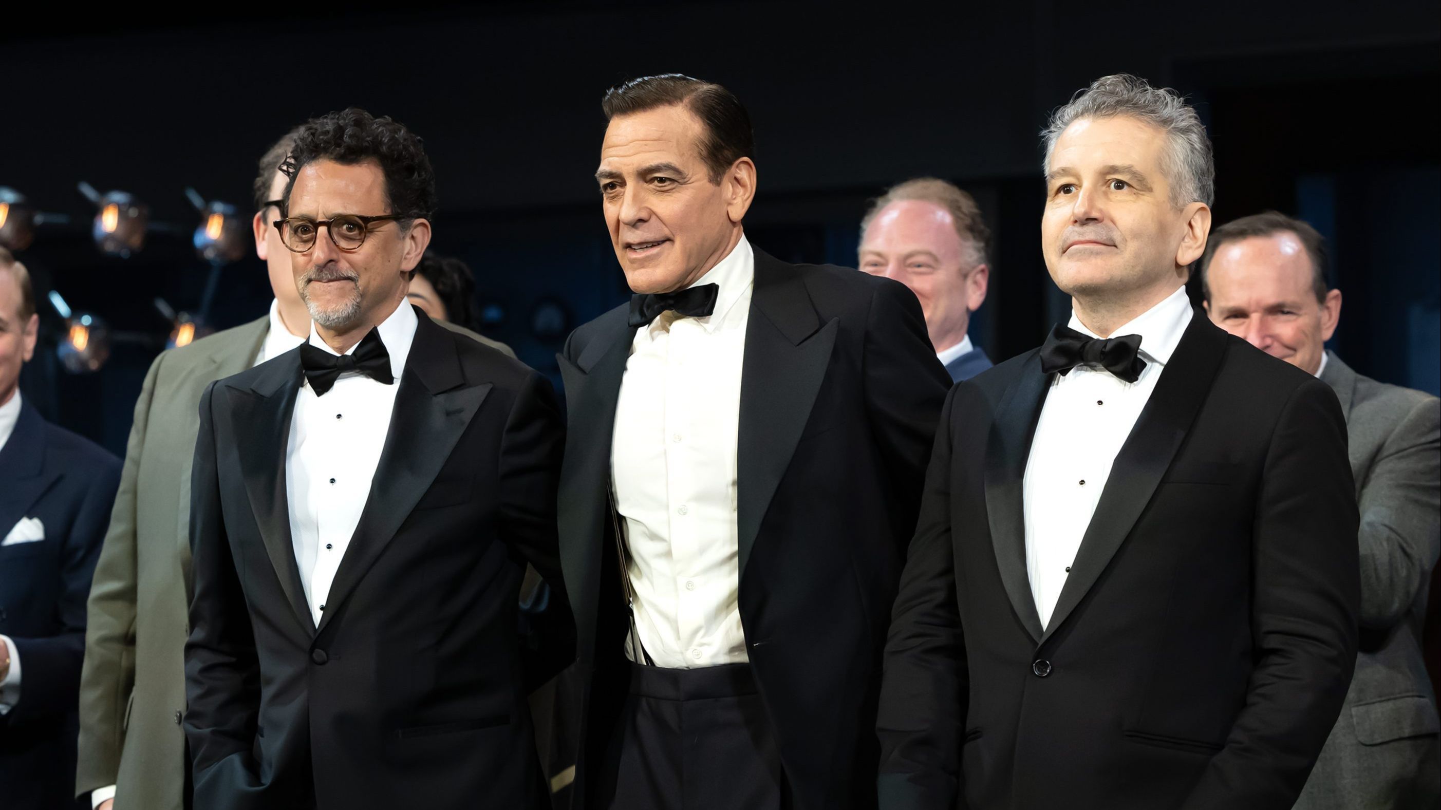 Aplausos en el debut de Clooney en Broadway