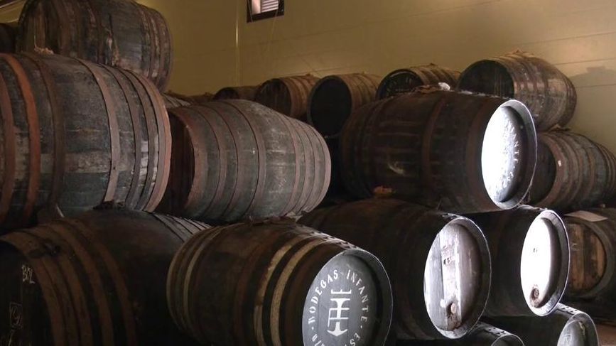 Bodegas de brandy afcetadas por los aranceles de Trump.