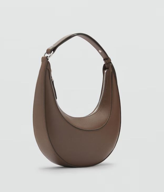 Bolso media luna de Mango
