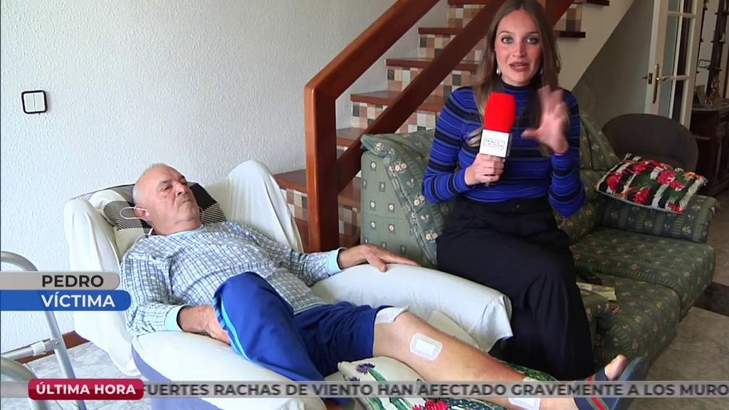 Brutal agresión a un hombre de 73 años por llamar la atención a un vándalo: "Vino como un loco hacia mí"
