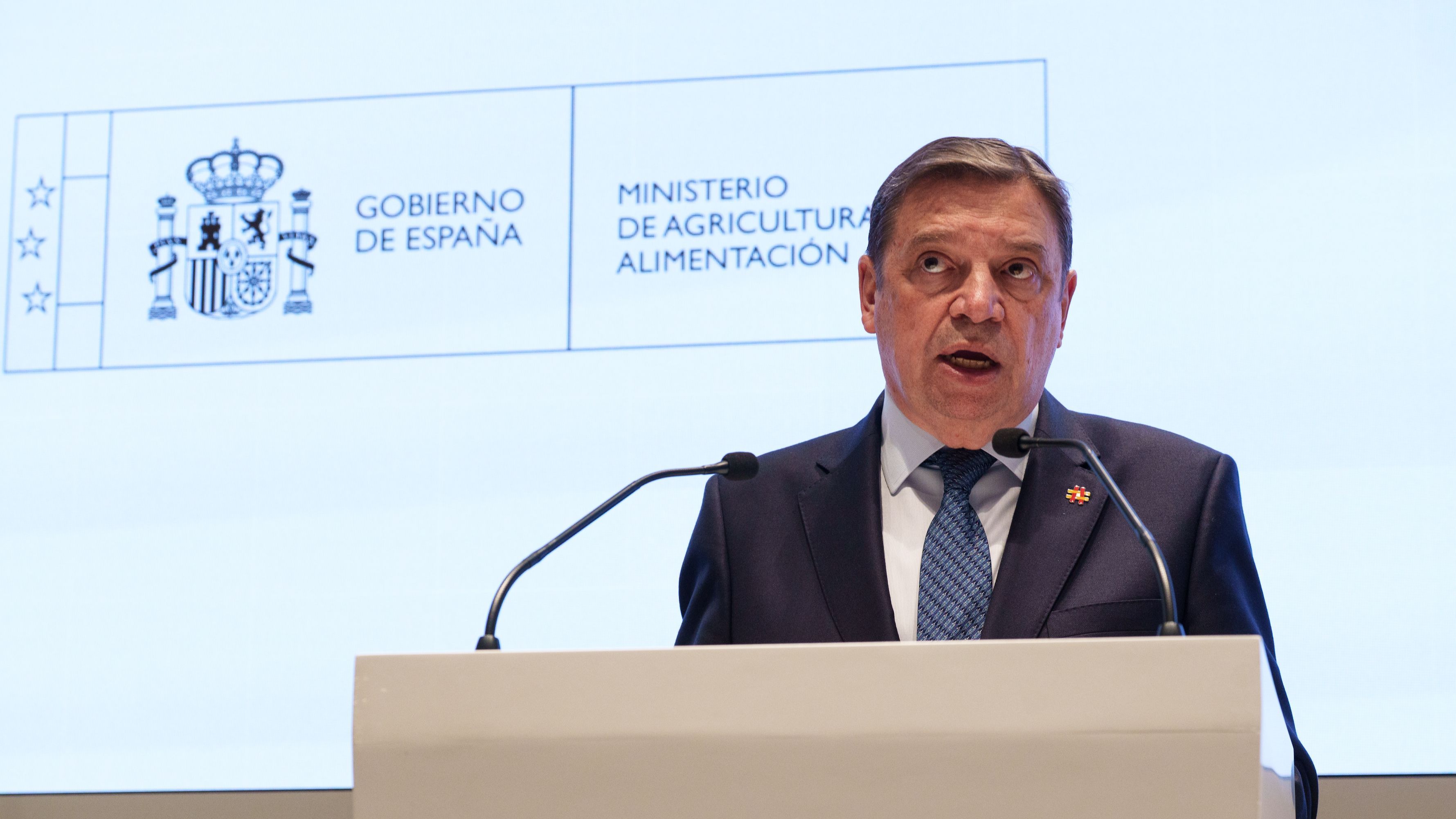 El ministro de Agricultura, Pesca y Alimentación, Luis Planas