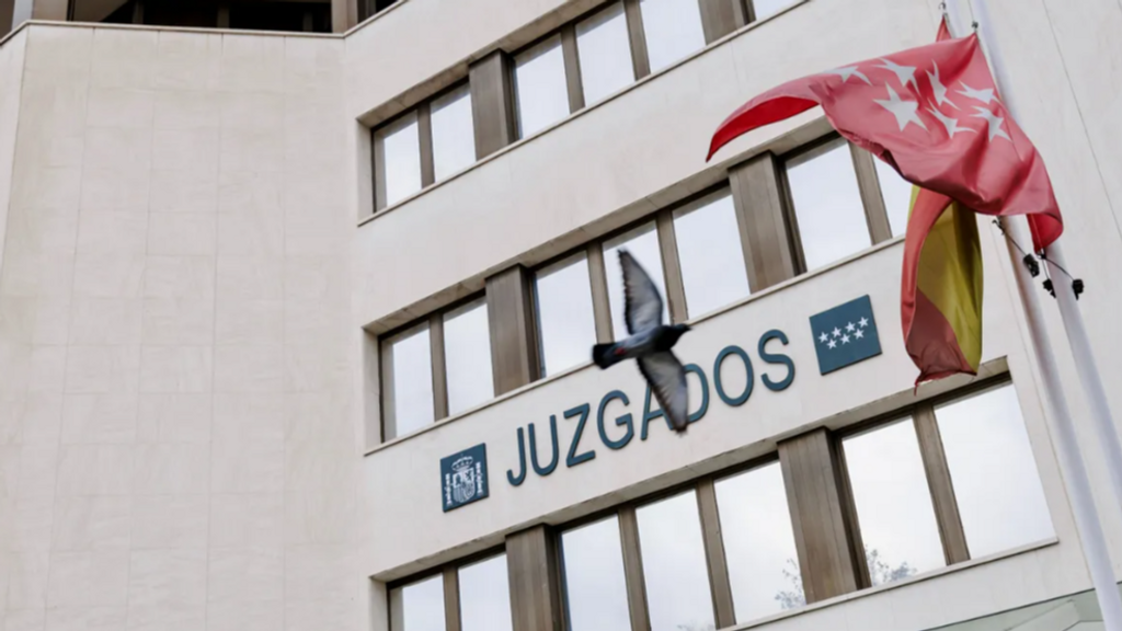 Exterior de los juzgados de Plaza de Castilla.