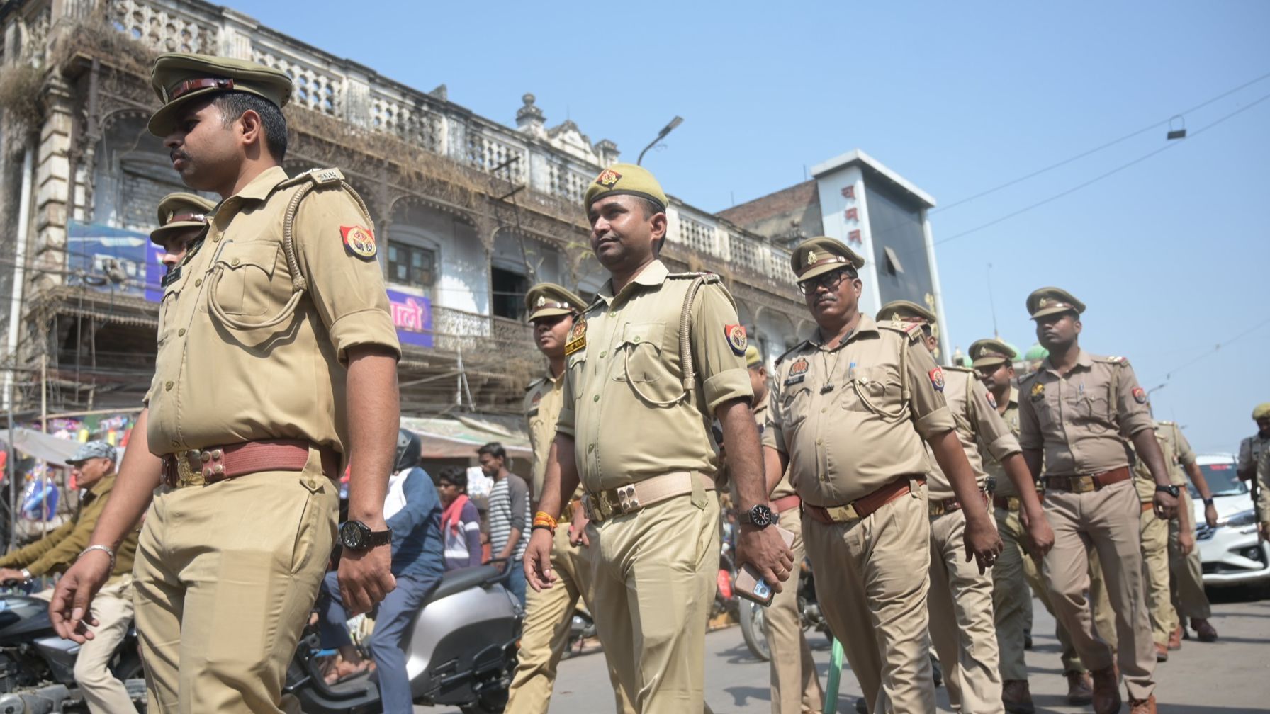 Fuerzas de seguridad de la India.