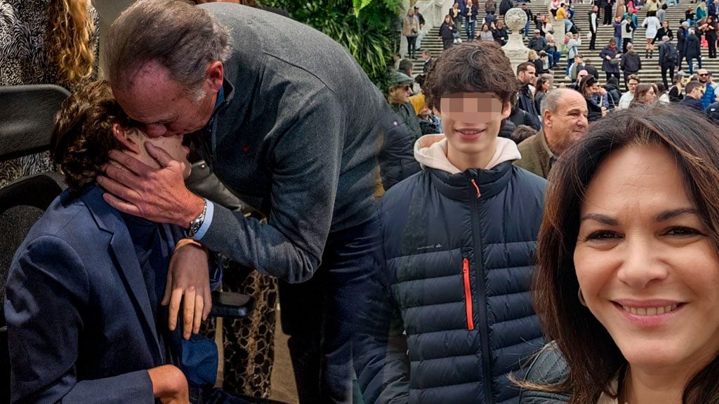 Así han crecido Kike y Carlos, los dos hijos de Fabiola y Bertín (Fotomontaje con imágenes de Getty Images e Instagram @fabiolamartinezb_)