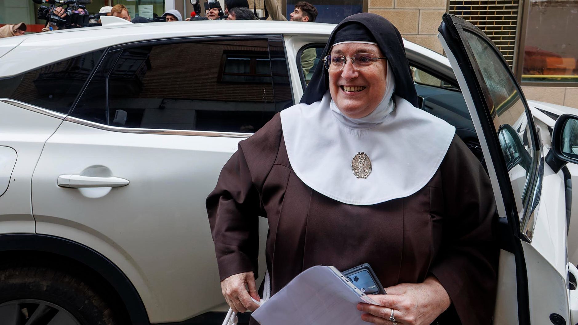 La exabadesa del Monasterio de Belorado, Laura García de Viedma.