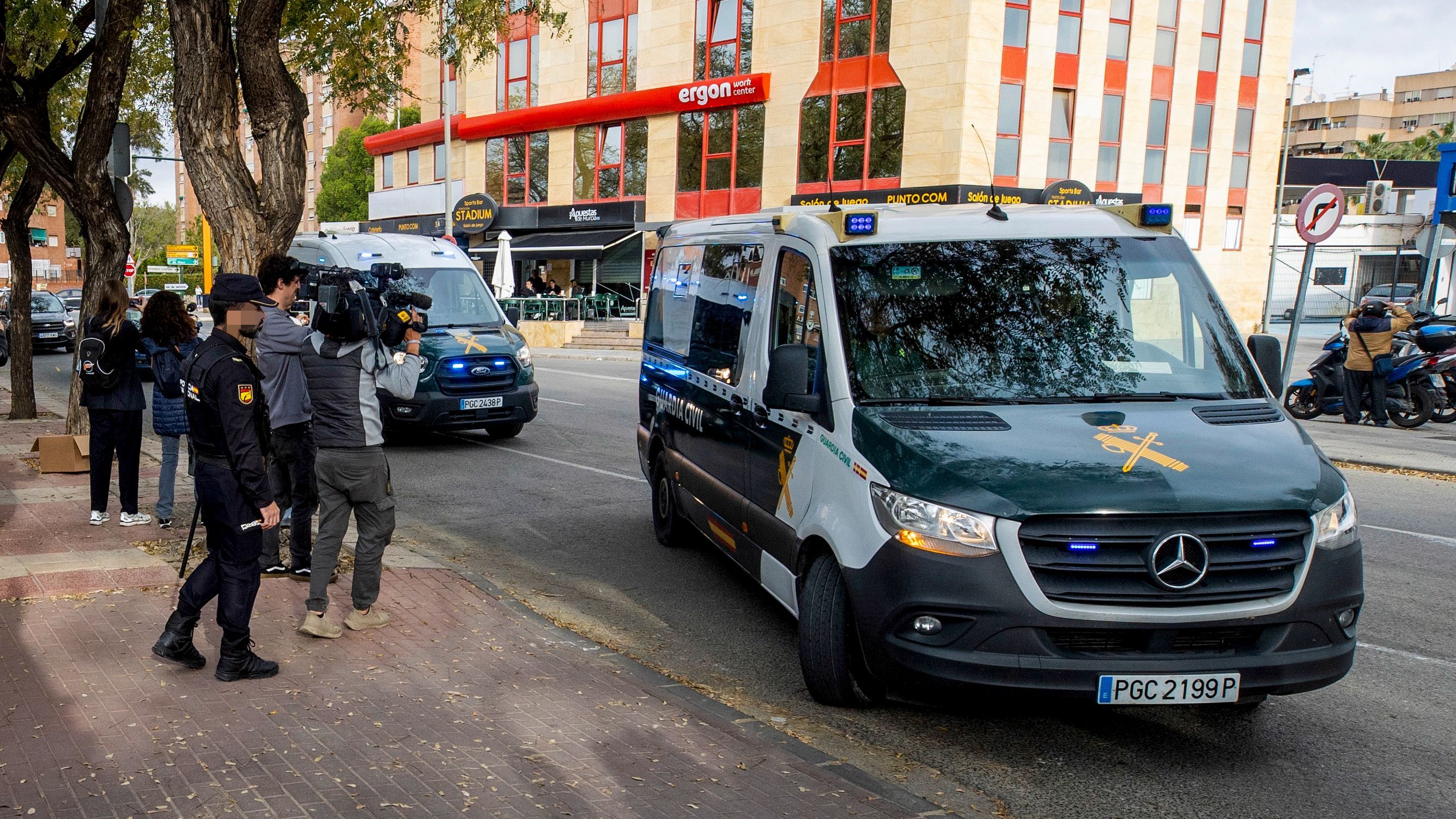 Pasa a disposición judicial el presunto asesino de la hija de su expareja en Murcia