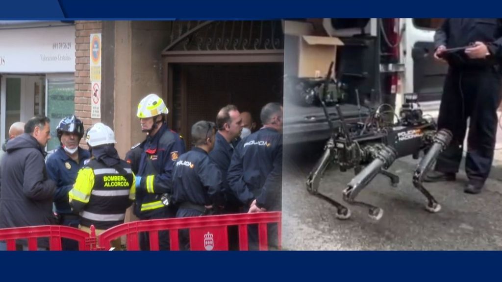 La Policía entra en el garaje: un robot con forma de perro entra en las zonas peligrosas