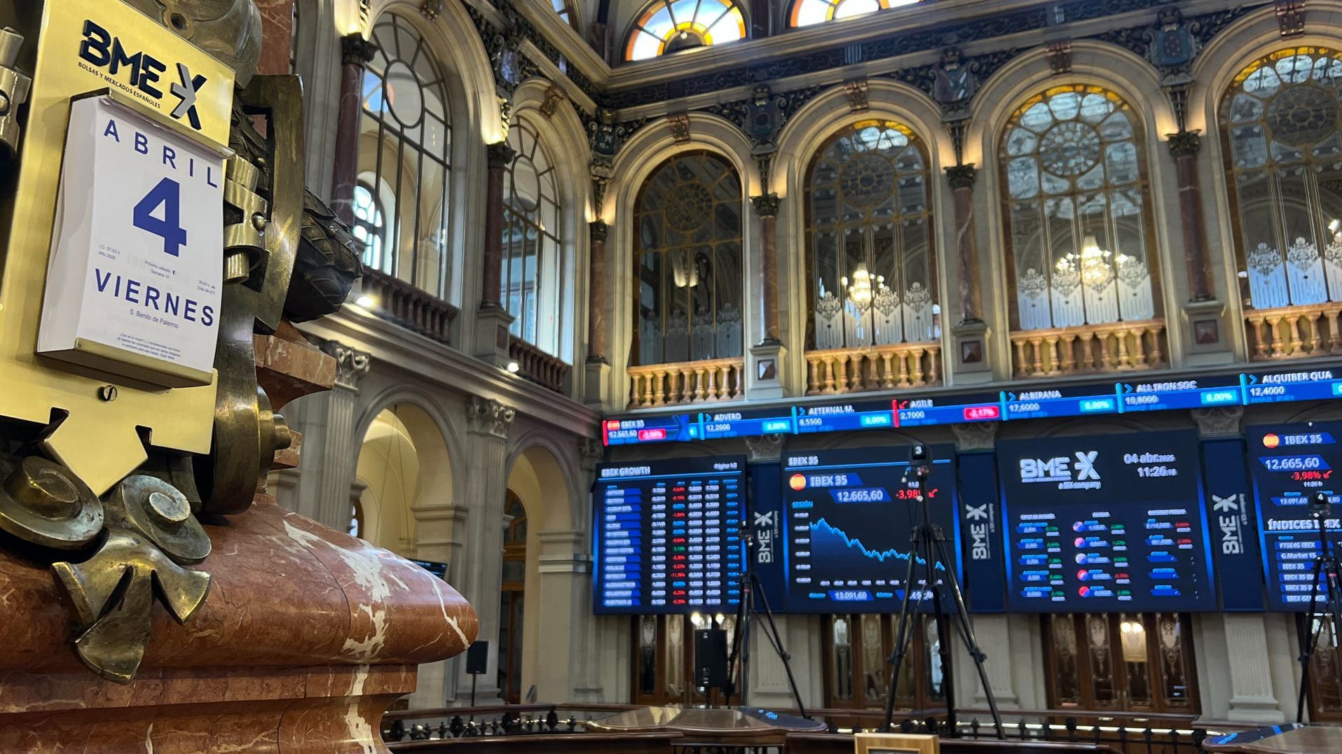 Viernes negro en las bolsas mundiales en reacción a los aranceles de Donald Trump