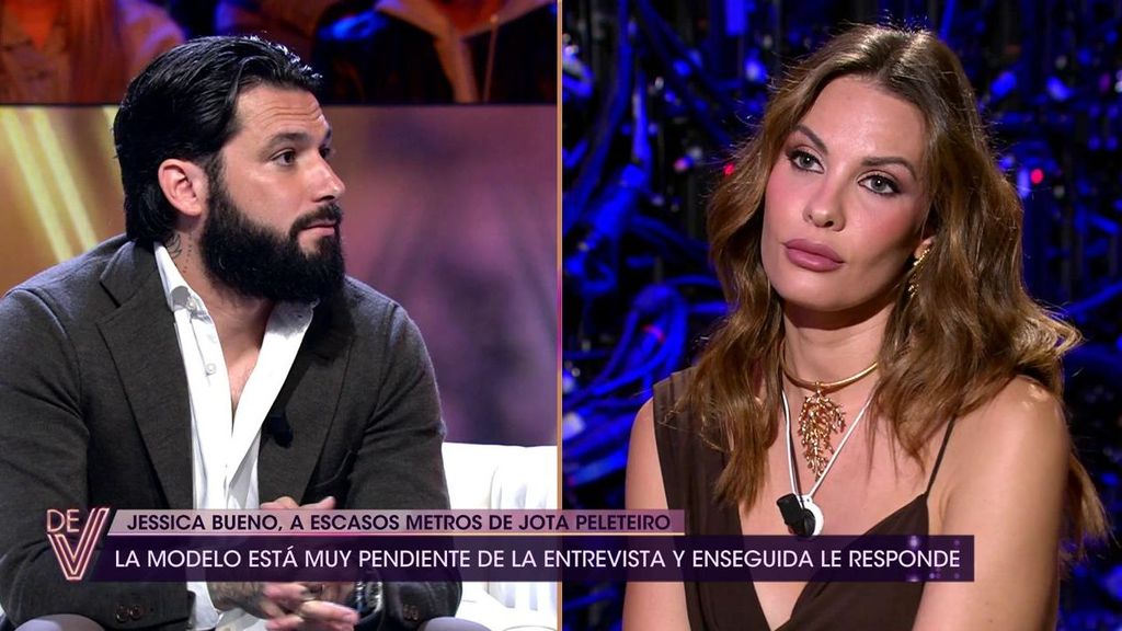 Jota Peleteiro y Jessica Bueno