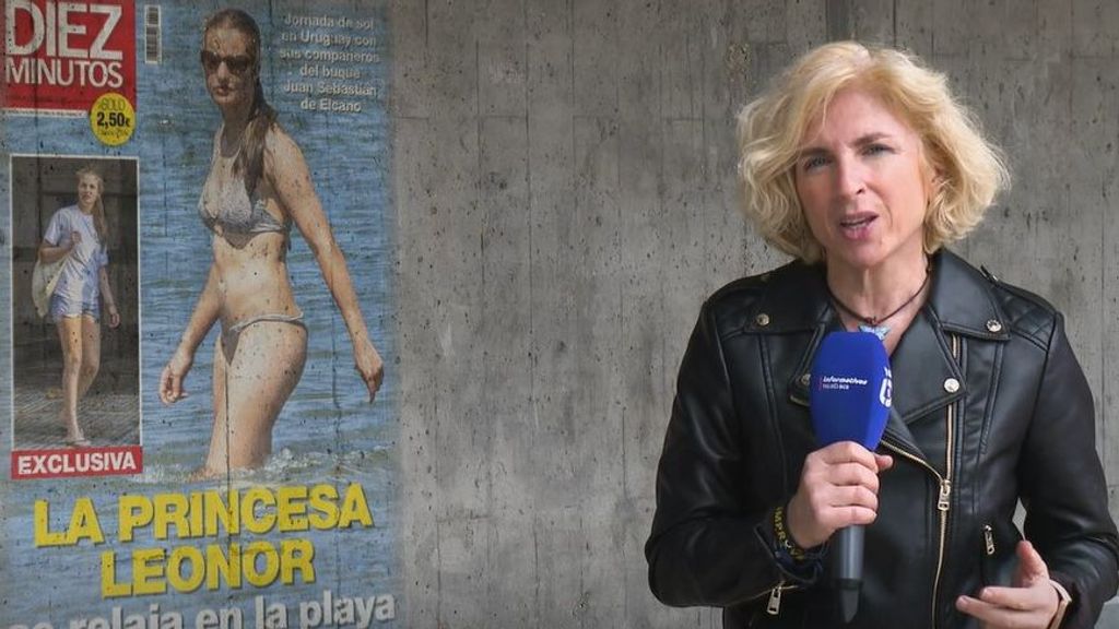 Las fotografías de la princesa Leonor, a debate