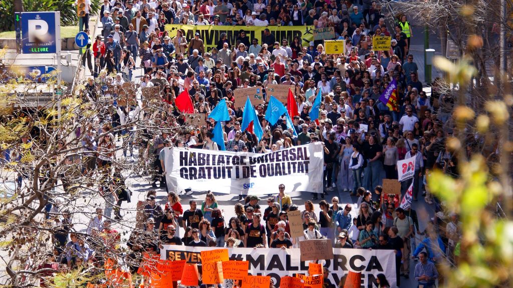 Los mallorquines reivindican que quieren "vivir en Mallorca" y piden ser "el foco" de las políticas de vivienda