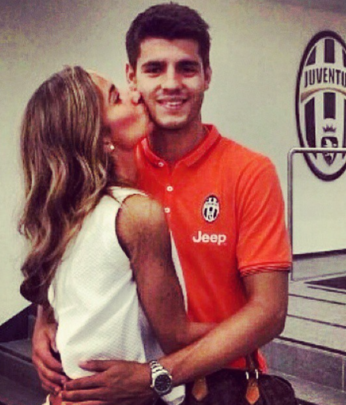 María Pombo y Álvaro Morata. FUENTE: Instagram @maria_pombo_fans