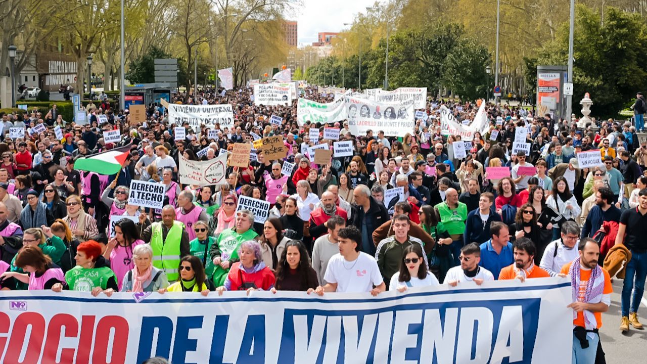 Movilización en más de 40 ciudades españolas por el derecho a una vivienda digna: "Las huelgas de alquileres han llegado para quedarse"