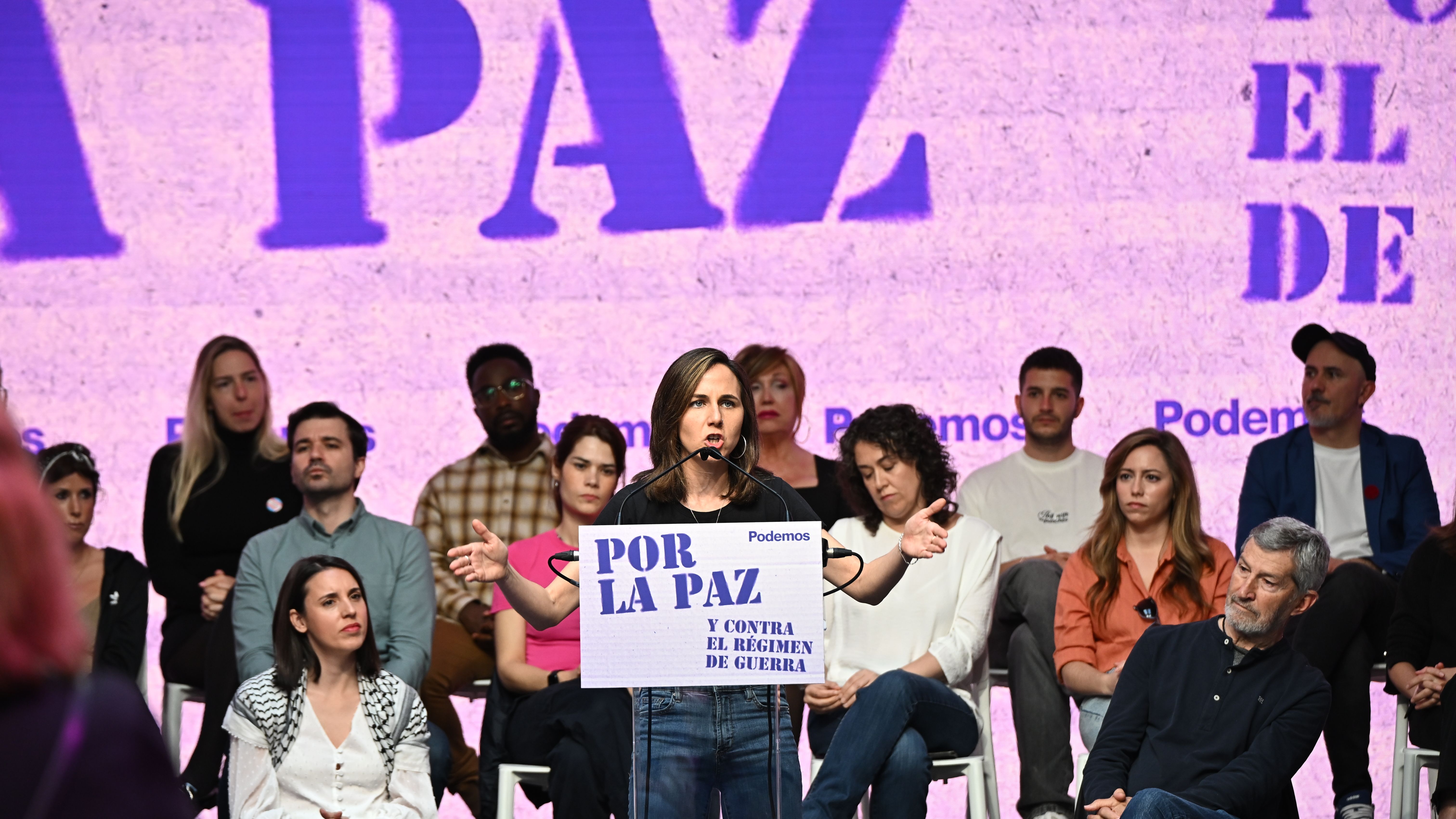 La líder de Unidas Podemos, Ione Belarra