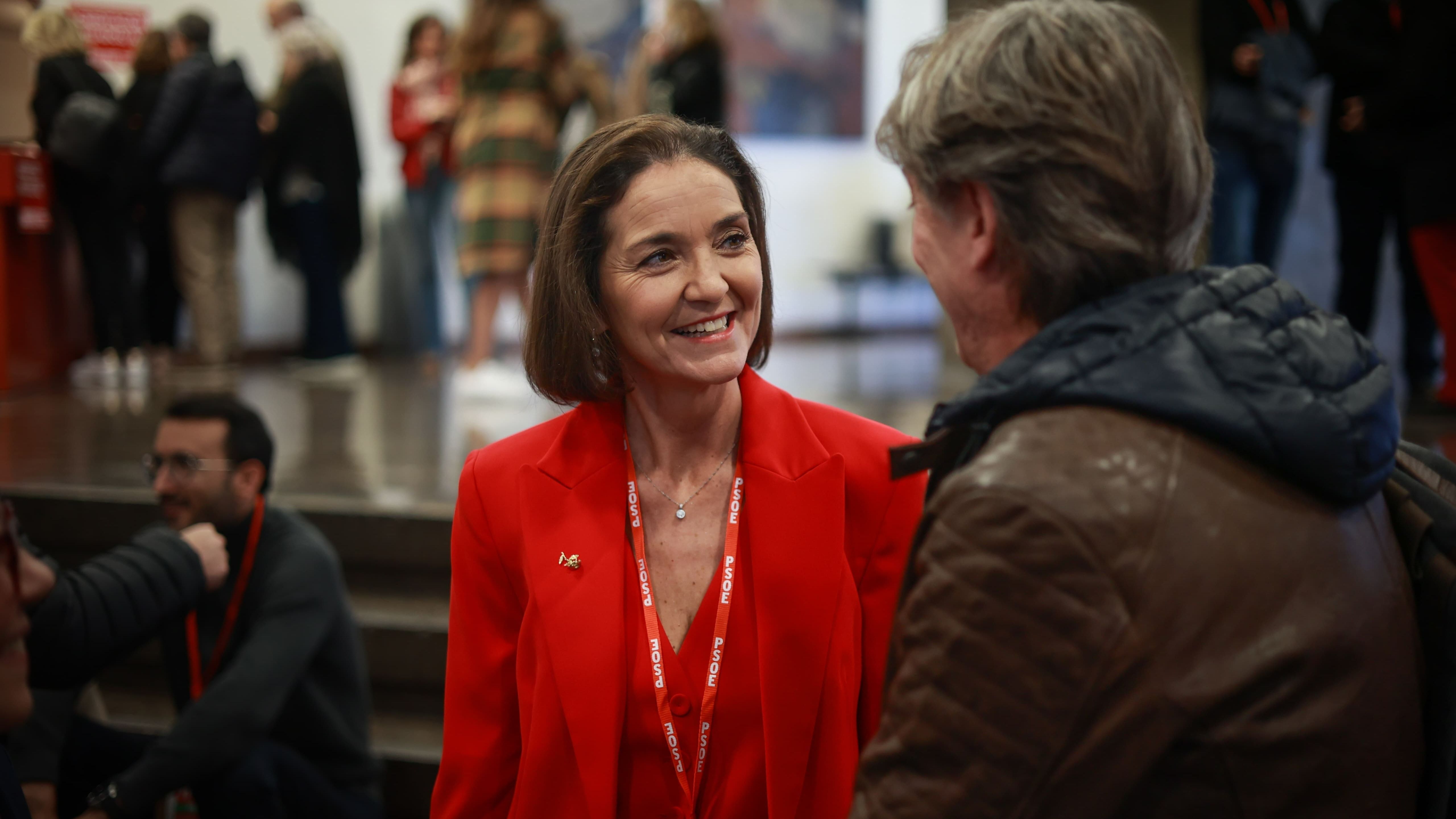 Reyes Maroto asegura que el PSOE "tiene ganas, está listo" y salen "más fuertes" para "teñir de rojo" Madrid