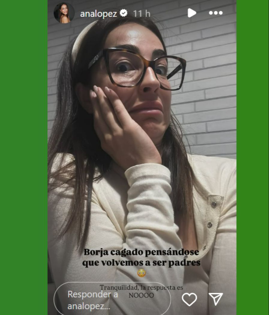 Ana reacciona a la preocupación de Borja