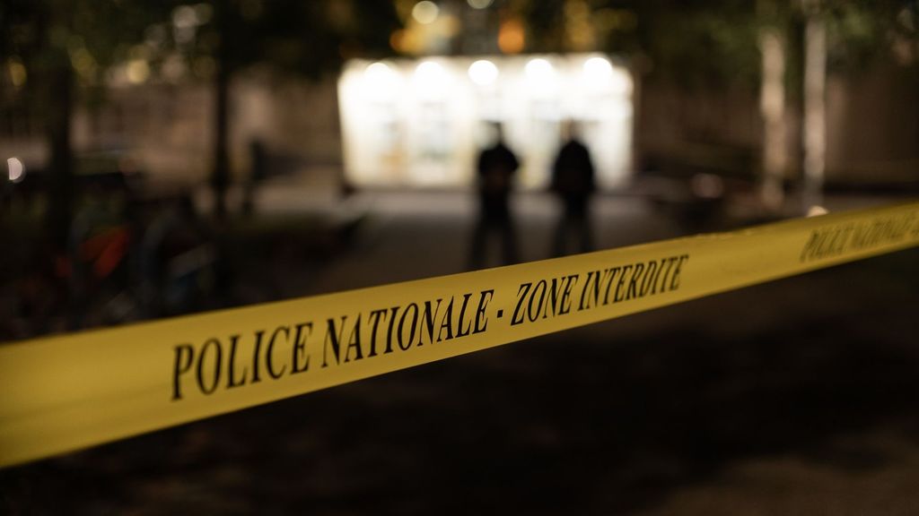 Archivo - Cinta de seguridad de la Policía en Francia