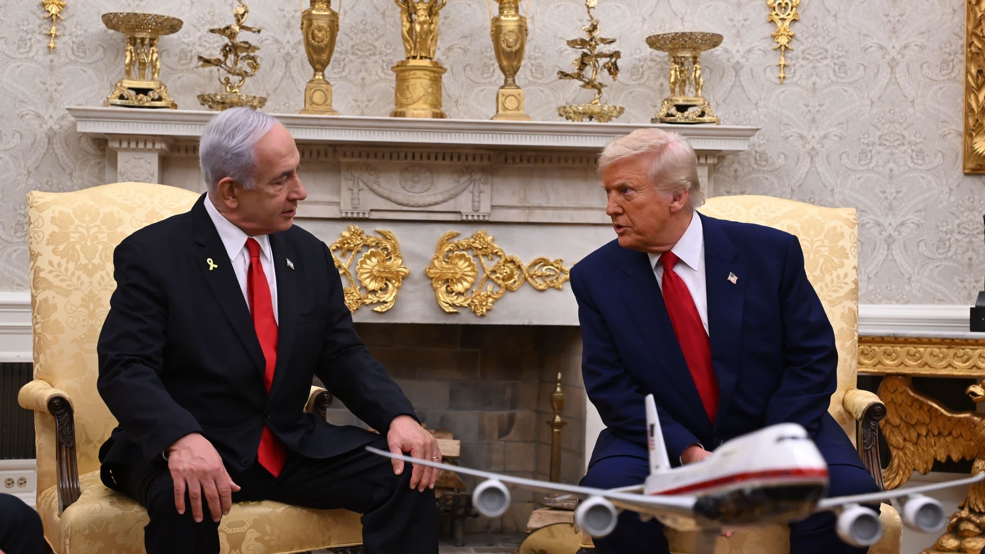 Benjamin Netanyahu y Donald Trump