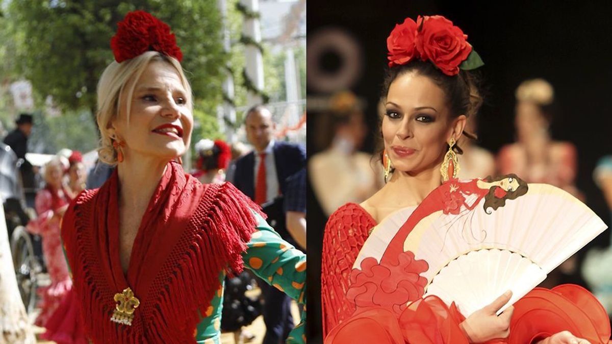 Eugenia Martínez de Irujo y Eva González