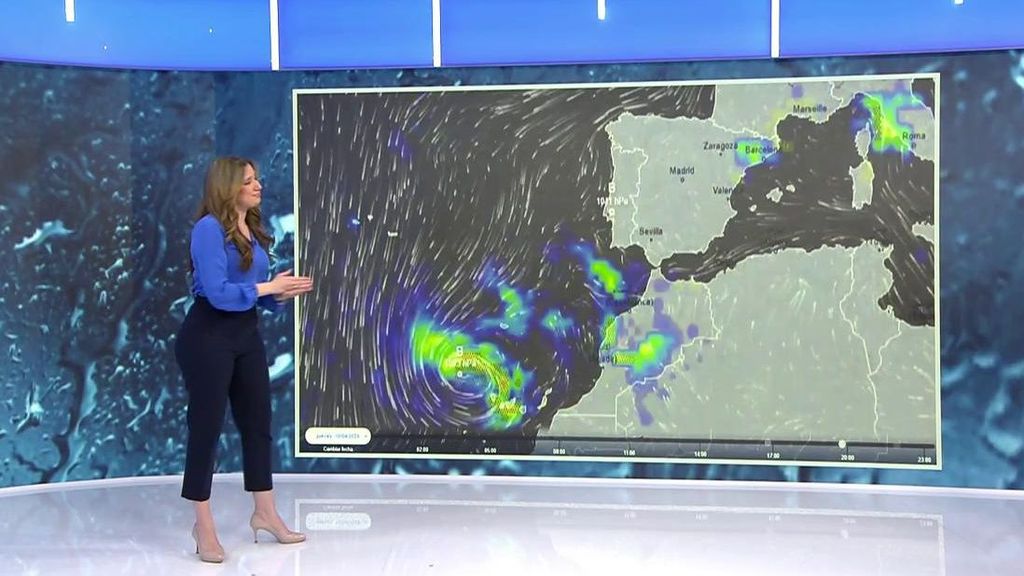 La borrasca Olivier traerá lluvias y una caída de las temperaturas.