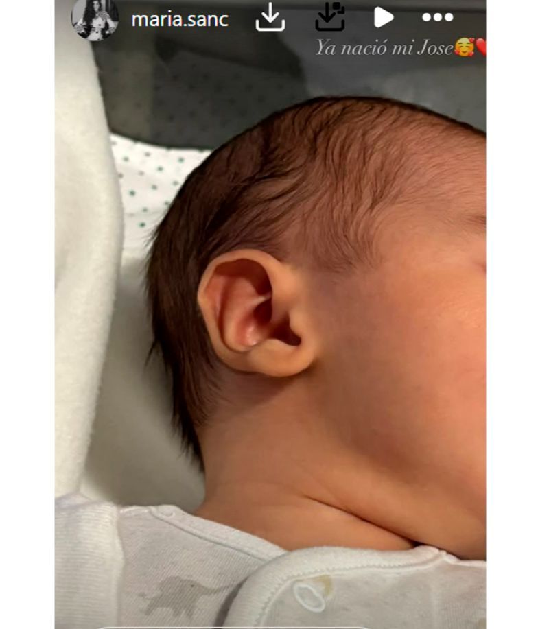 María Sánchez 'La Jerezana' ha compartido la tierna imagen del nacimiento