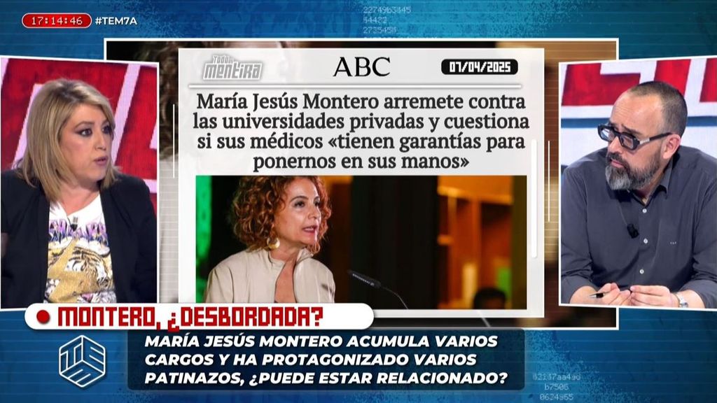 Susana Díaz revela lo que le dijo María Jesús Montero tras sus polémicas palabras sobre la presunción de inocencia: "Estuvimos juntas"