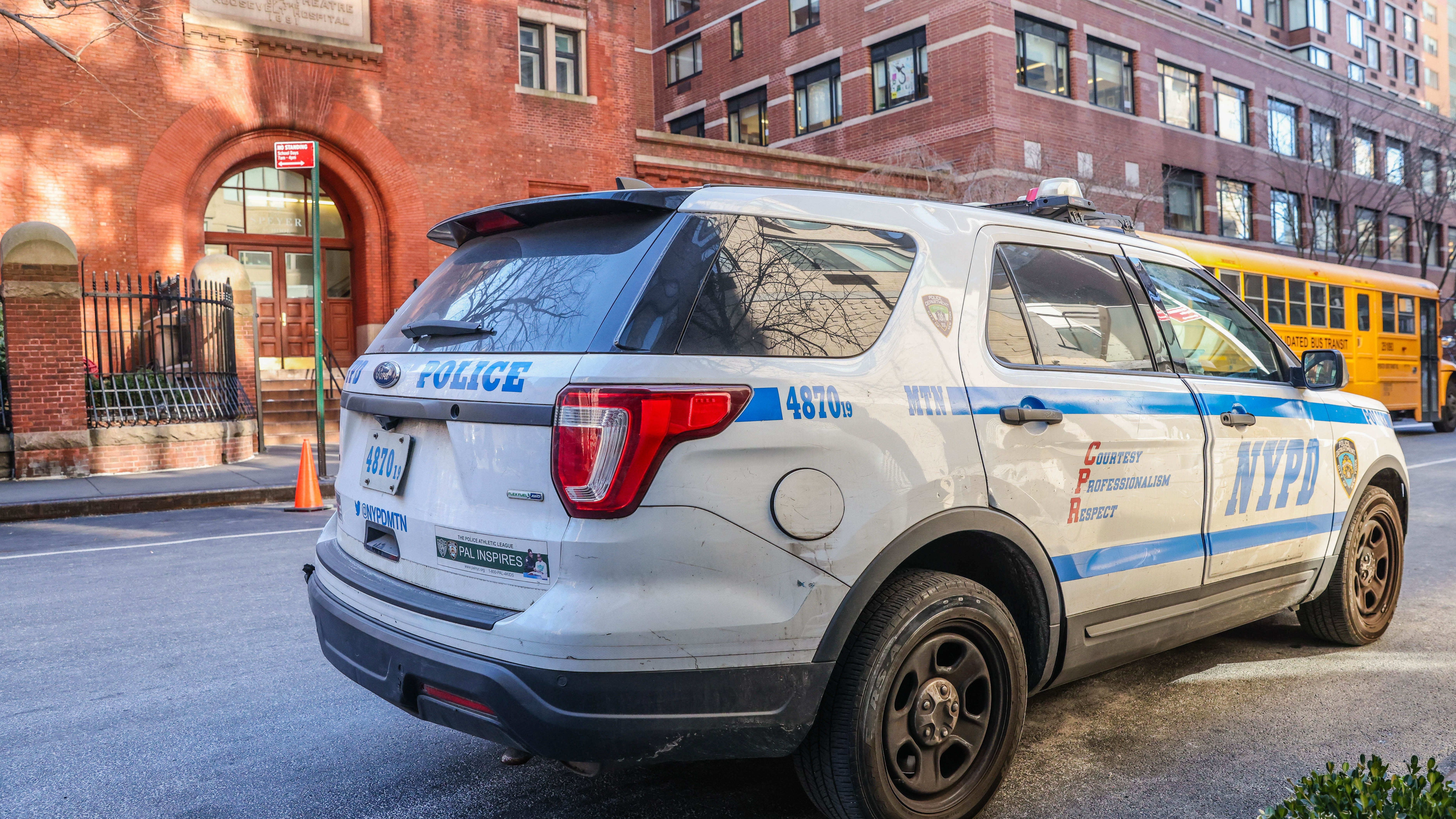 Vehículo de la Policía de Nueva York.