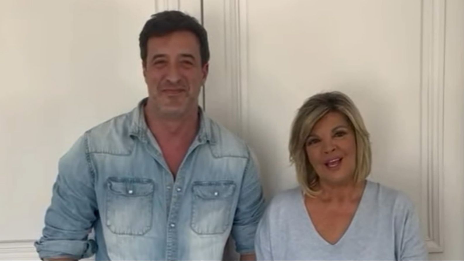 César Lucendo y Terelu Campos