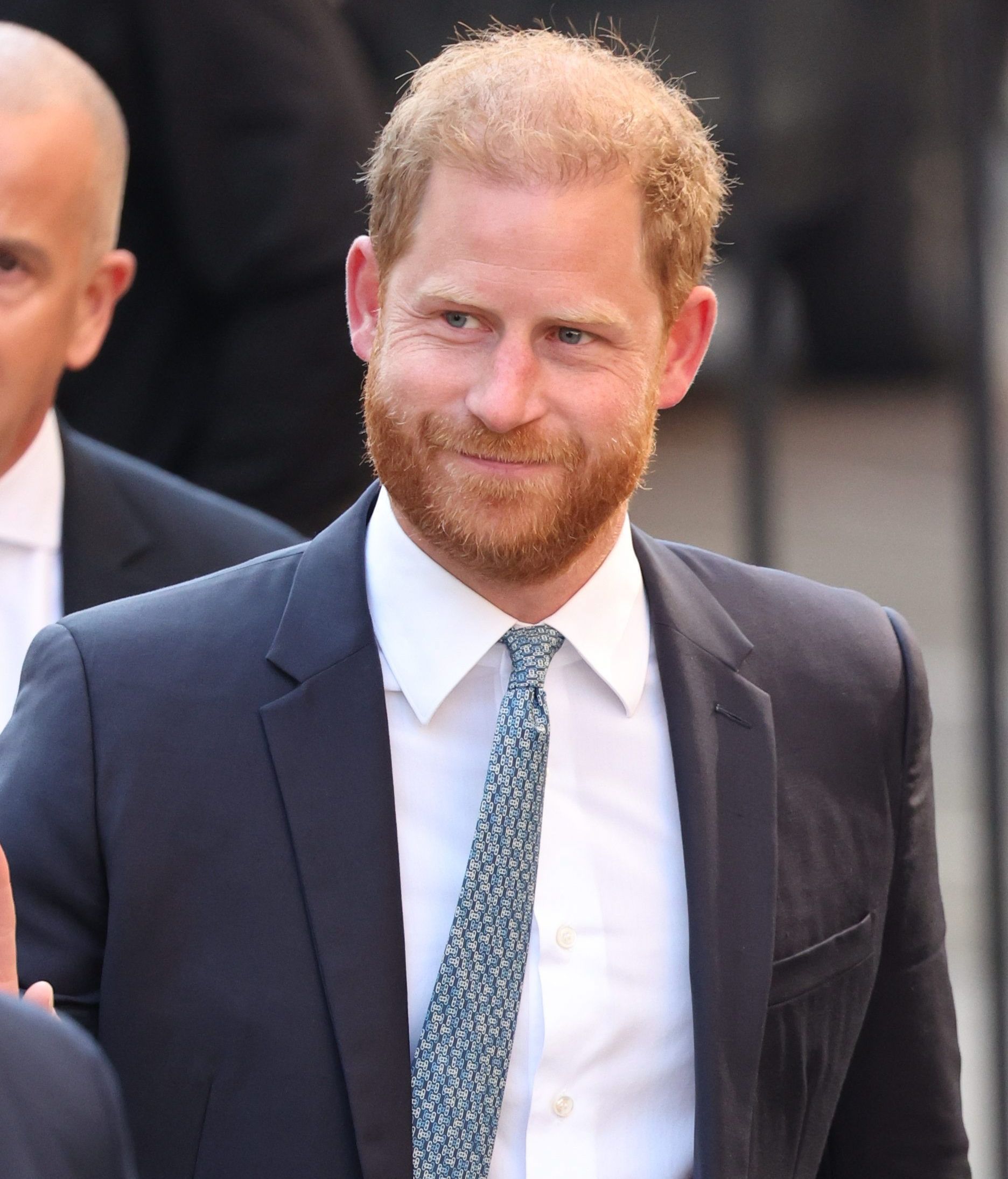 El príncipe Harry, en Londres, este 8 de abril.