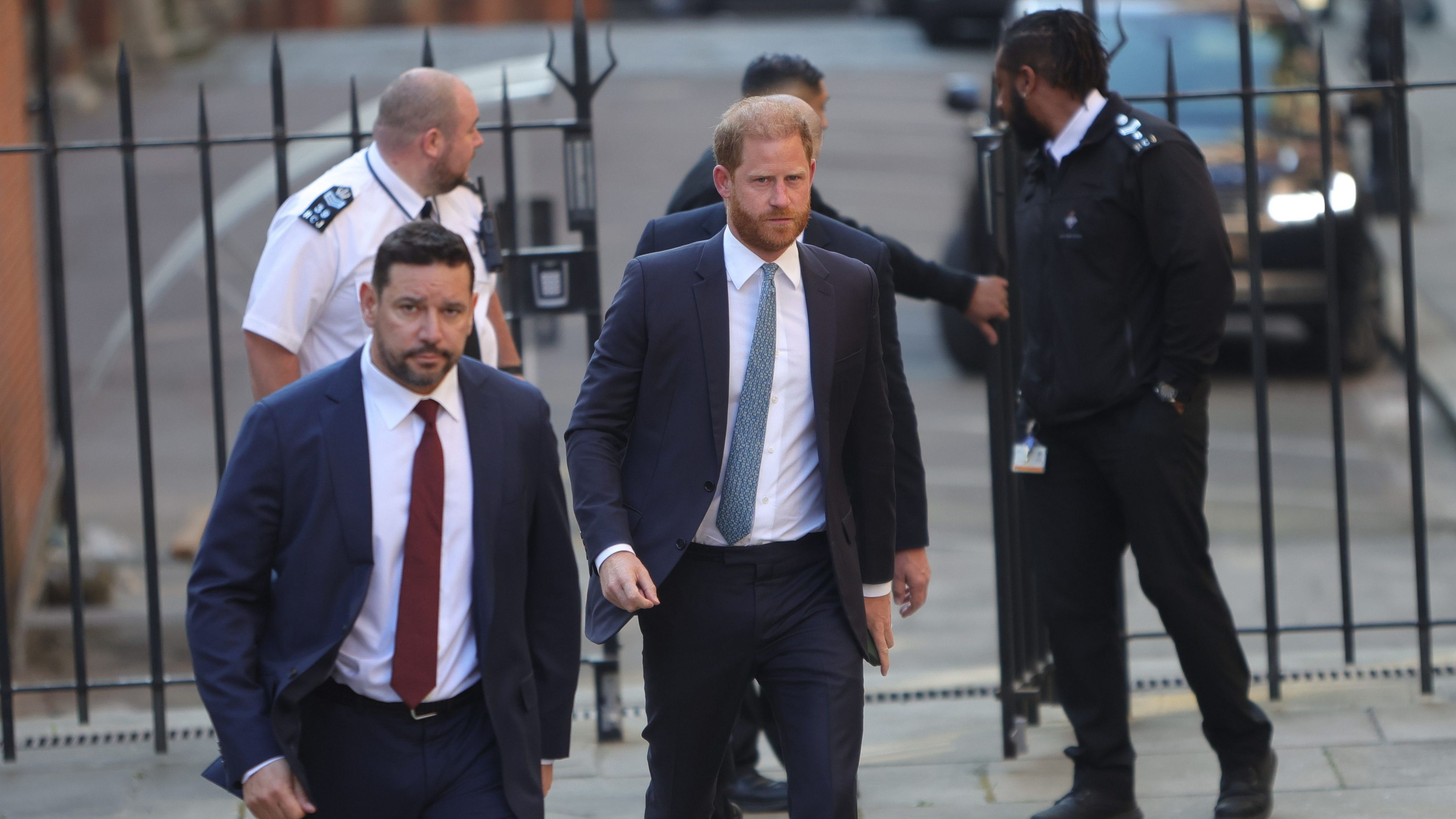 El príncipe Harry este 8 de abril.