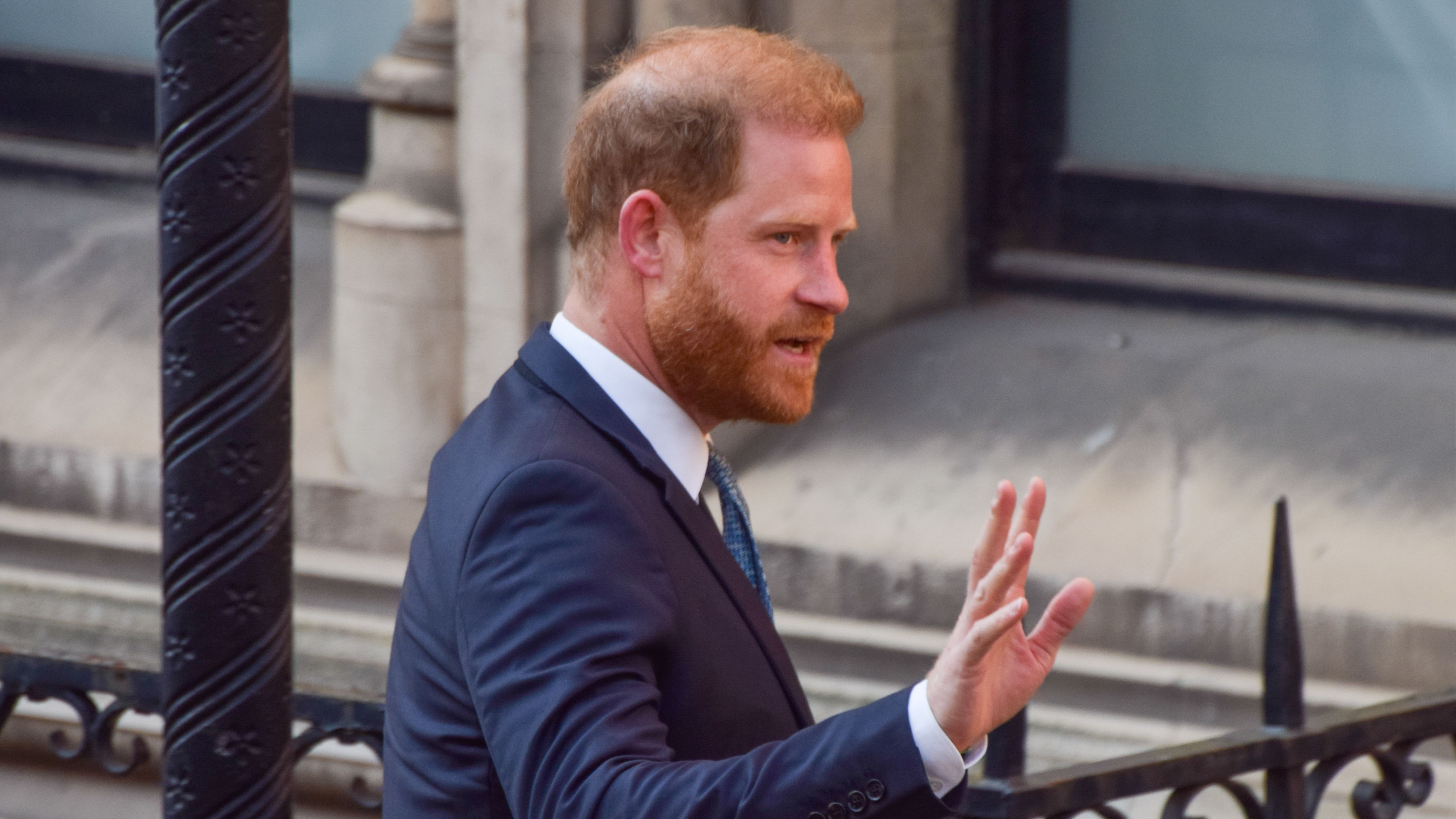 El príncipe Harry este 8 de abril