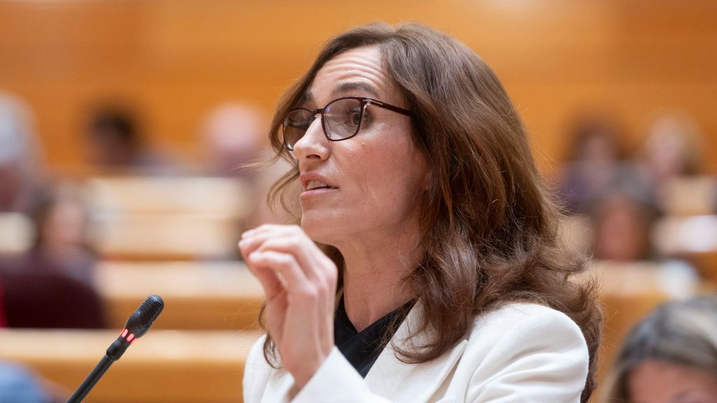 La ministra de Sanidad, Mónica García