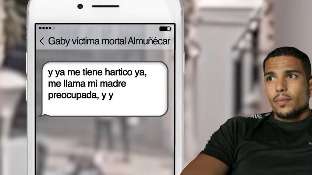 Los mensajes de Gaby, el hombre asesinado en Almuñécar, sobre su agresor: "Es un abusón. Me ha sacado un cuchillo"