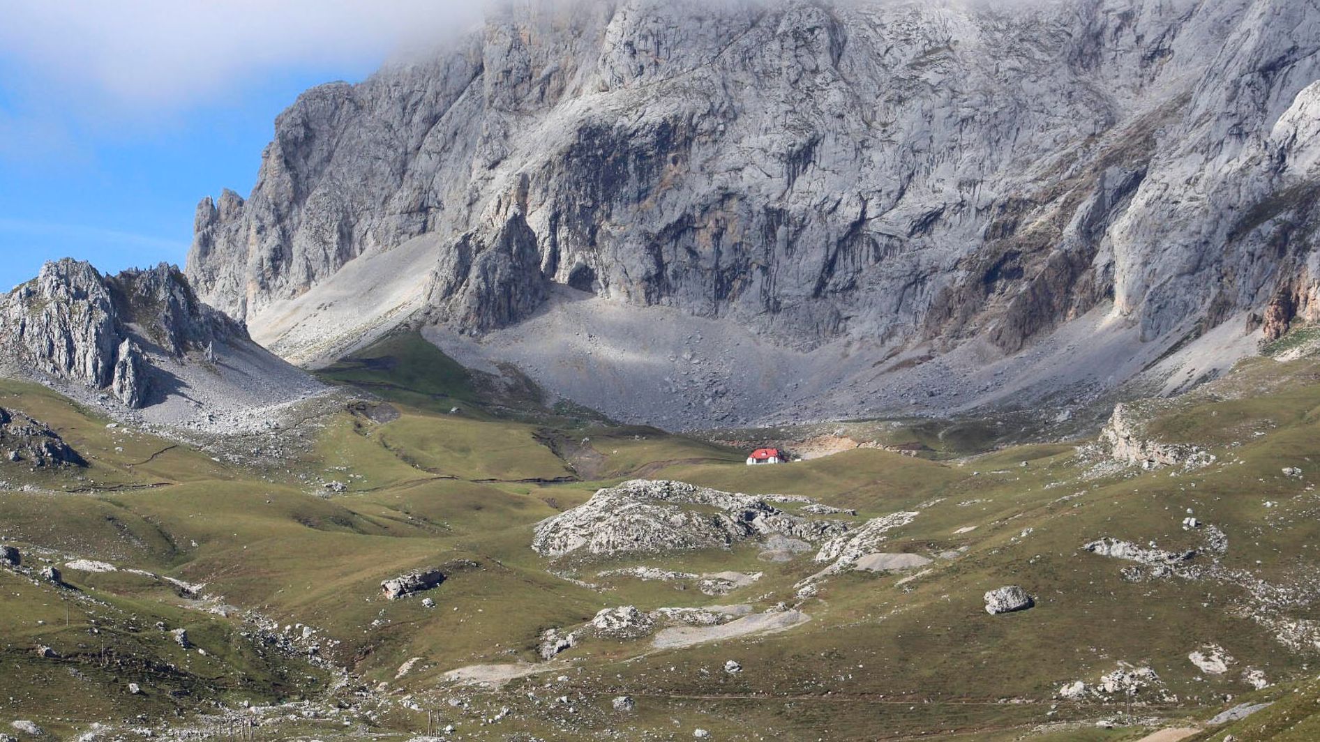 Zona de Peña Vieja, donde dos montañeros han fallecido este lunes.