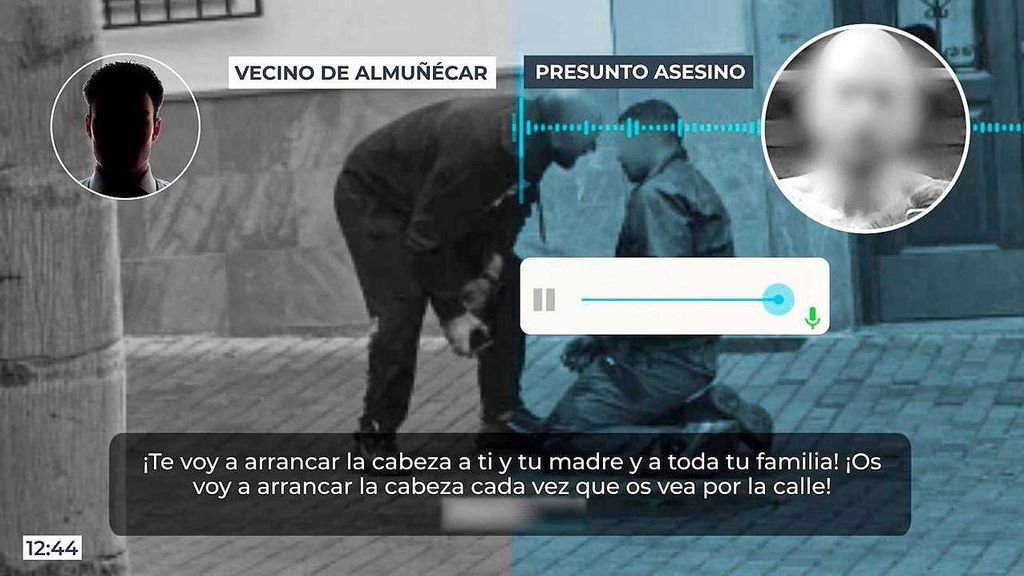 Las graves amenazas del presunto asesino de Almuñécar: "¡Os voy a arrancar la cabeza!"