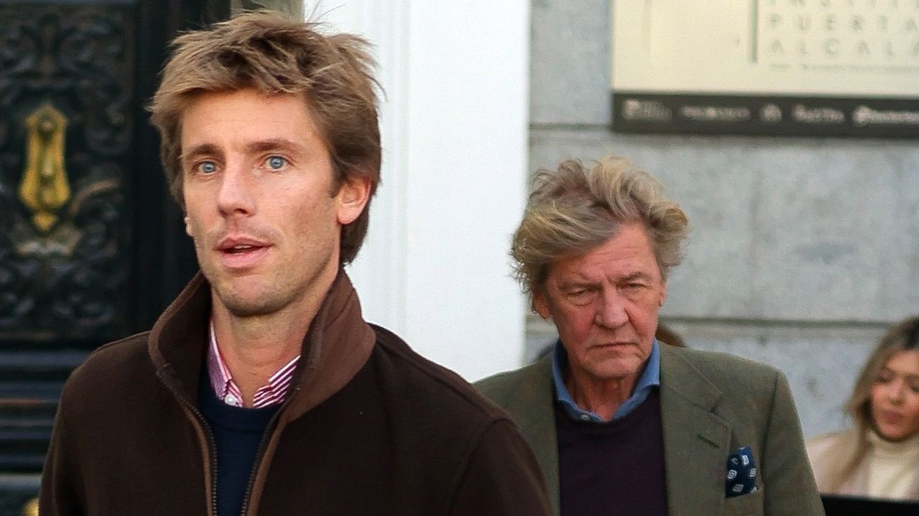 Ernesto de Hannover y su hijo Christian en una imagen de archivo.