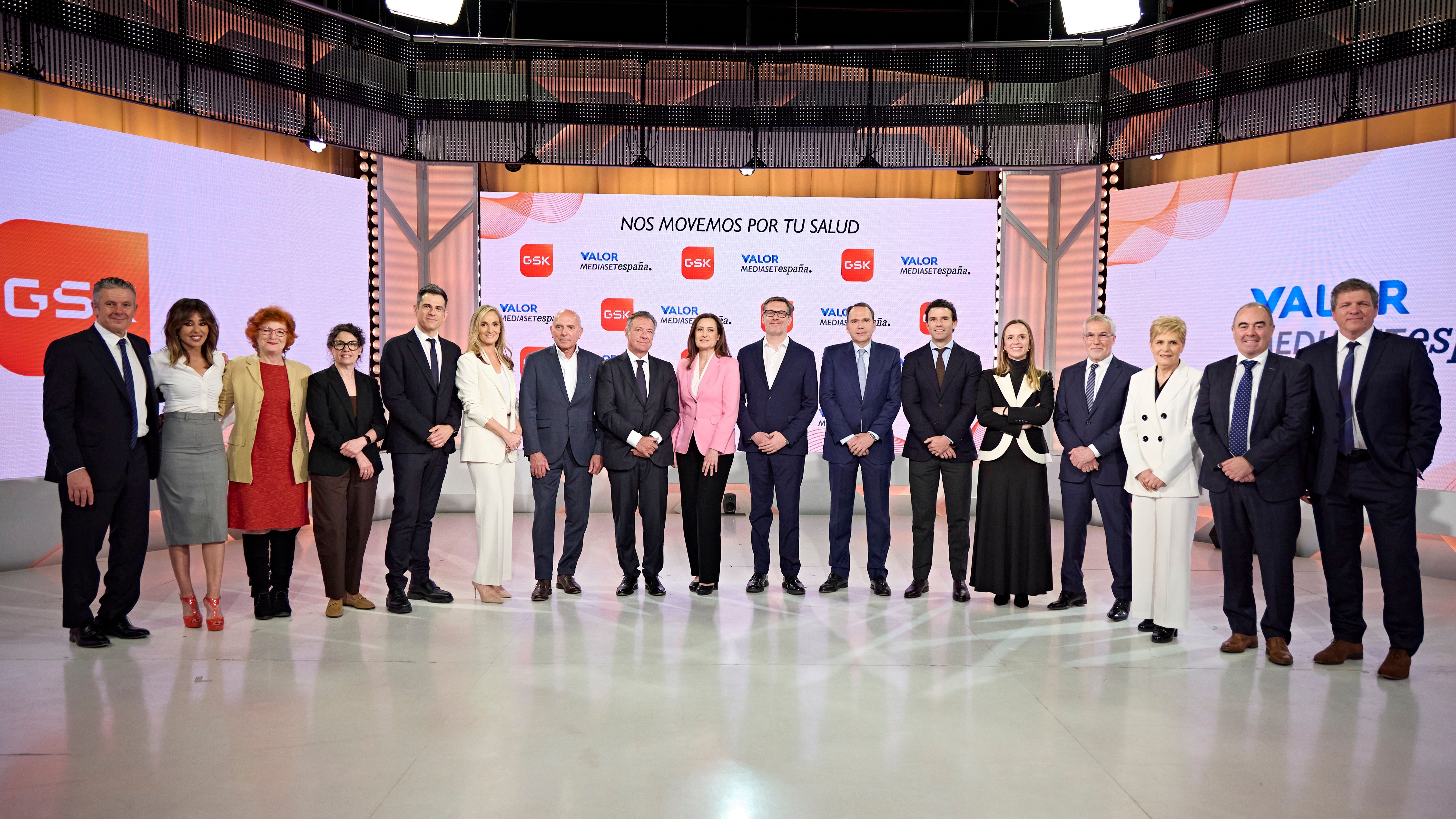 Evento de 'Nos movemos por tu salud', celebrado en Mediaset