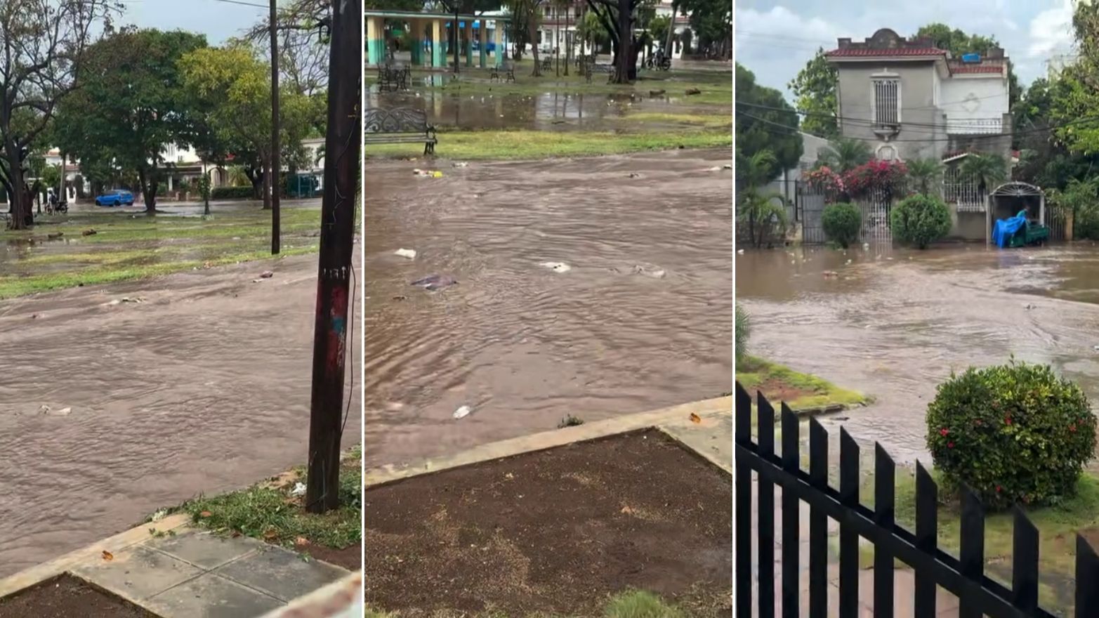 Las impactantes imágenes de las inundaciones que han presenciado Bosco Martínez-Bordiú y Abraham García