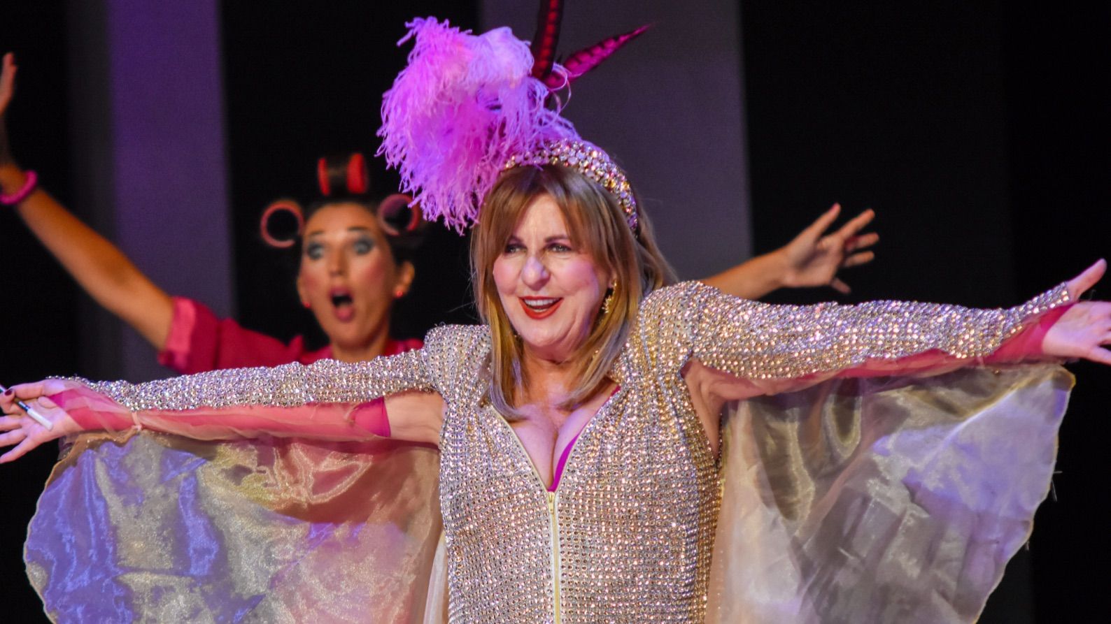 Maribel Salas en la obra de teatro 'Las Asambleístas'