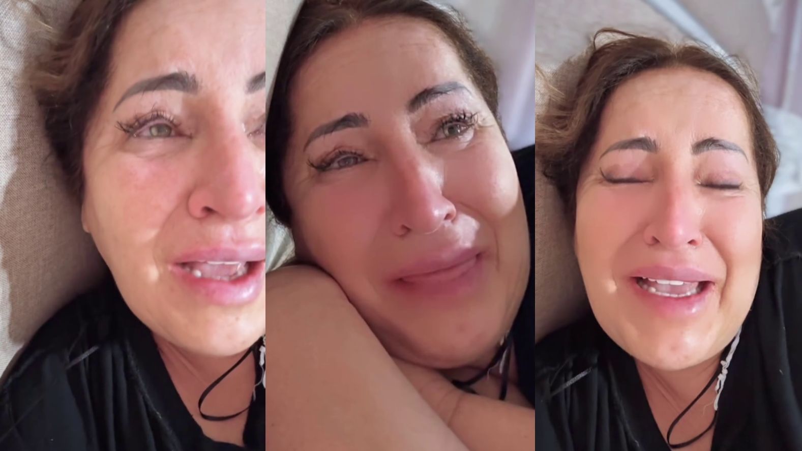 Raquel Salazar se hunde tras la muerte pequeno