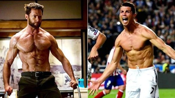 Comparación de Cristiano Ronaldo y Lobezno