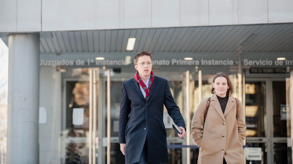 El ex portavoz de Sumar en el Congreso Iñigo Errejón sale de declarar en los juzgados de Plaza de Castilla,