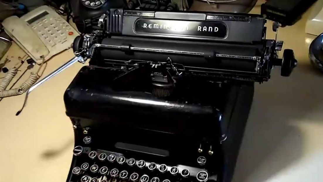 Las máquinas de escribir perduran: una reliquia para los escritores más románticos